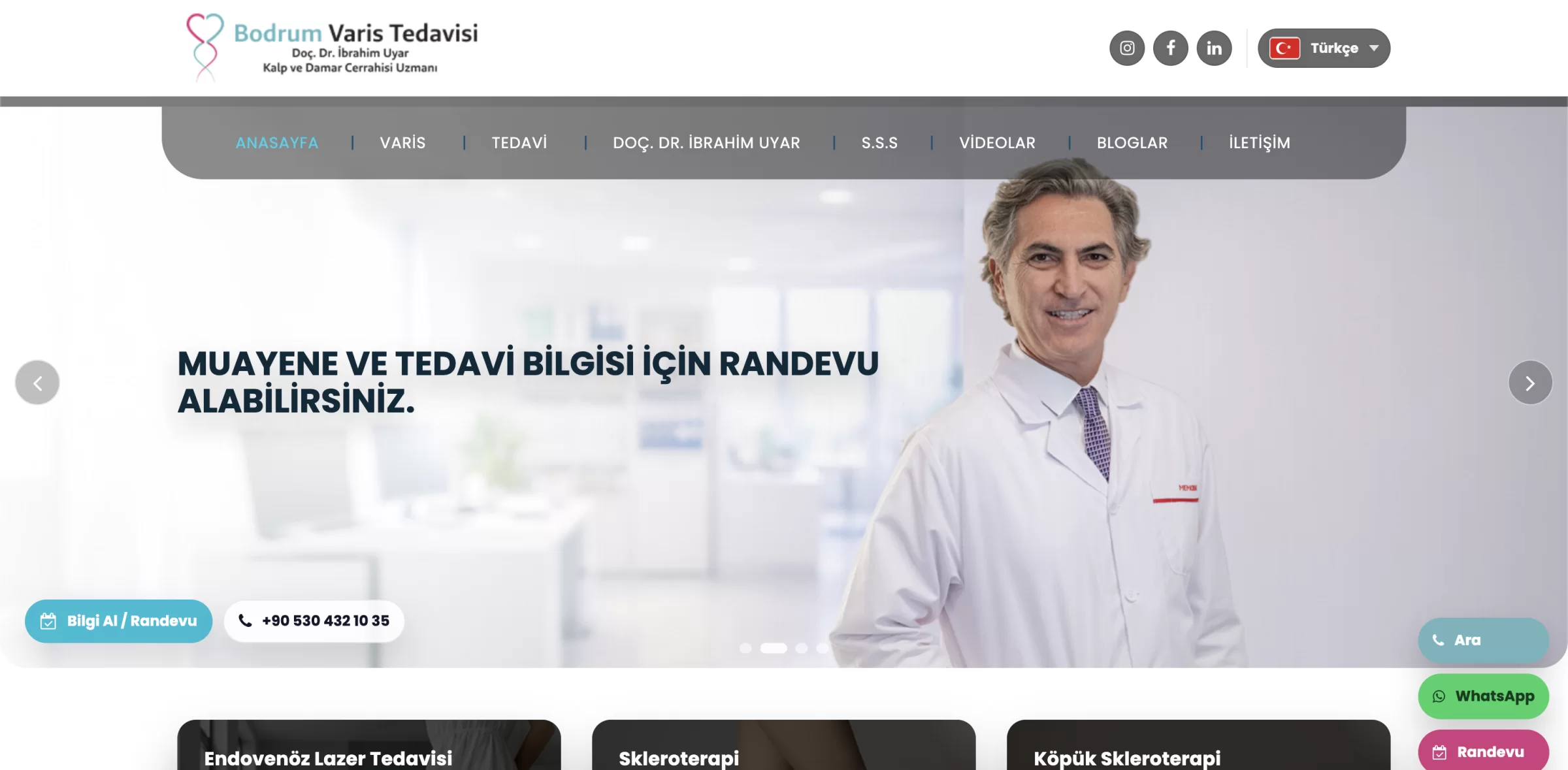 Bodrum Varis Tedavisi